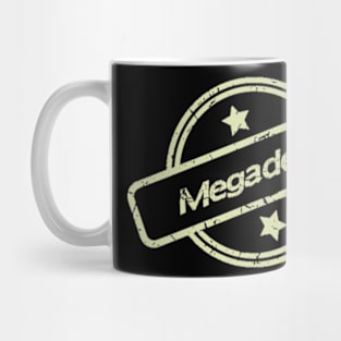 vintage megadeth band Mug